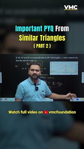 Similar Triangles Part 2 | Class 10 Maths 🔥 | Full Concept Explained #cbse #class10th #boardexam2026