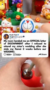 My sister married my ex, and my mom disowned me for not showing up. | Hush Tale