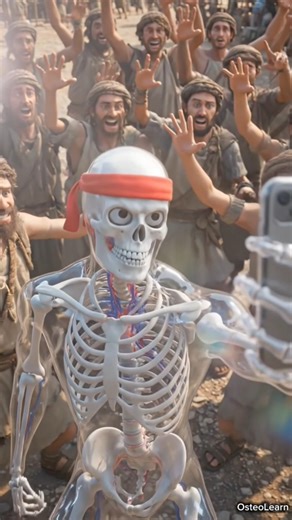 What If You Had a Phone in Ancient Times?⏳📱 #osteolearn#shorts