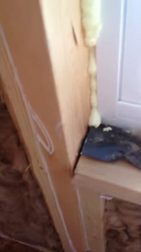 How to: properly spray foam a window