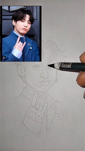 caricature of Jungkook #caricaturas #bts #jungkook #hybe