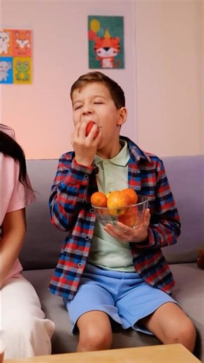 🍓 A Sweet Lesson About Smart Food Choices! 💛 #moralstories