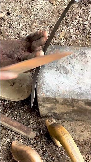 Transforming Scrap Sharpen | Blacksmith Workshop Handcrafts tools
