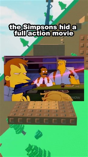 The Simpsons Hid a Full Movie in the Show 😱 #roblox #robloxrant #relatable #rblx