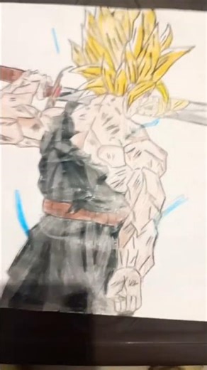 #anime Future trunks #art #drawing 🥵💯#Parth...
