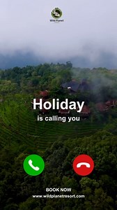 📞 Holiday is calling... will you answer? 🌄🍃 Escape to the tranquil wilderness of Wild Planet Nilgiris, where nature whispers peace and every sunset promises serenity. 🌿 Jungle vibes, misty mornings, and pure relaxation await. 📍 Luxury Jungle Resort, Nilgiris 📞 Call now: 94008 32000 #WildPlanetNilgiris #HolidayIsCalling #LuxuryJungleResort #NatureRetreat #NilgirisEscape #WildernessLuxury #SunsetVibes #TeaEstateViews #ReconnectWithNature #TravelSouthIndia | Wild Planet