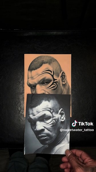 #ironmike #fakeskin #tattoos #boxing🥊 #legend