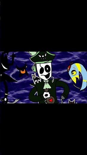 YARGGG GREEN PIRATE GASTER HAS ARRIVED #deltarune #deltarunechapter5 #voiceover #digitalart #gaster