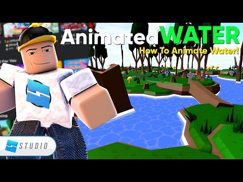 How to Make Animated Cartoon Water! (Roblox)