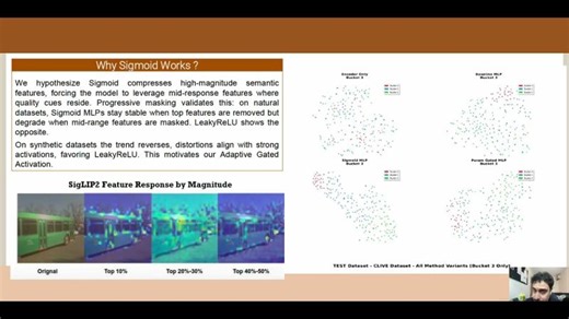 Poster WACV 2026 Revisiting Vision–Language Foundations for No-Reference Image QualityAssessment | Ankit Yadav