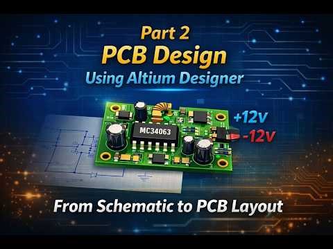 From Schematic to Gerber in Altium - Simple DC DC Converter Project - Part2