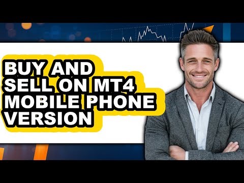How to Buy and Sell on MT4 Mobile Phone Version (NEW 2025)