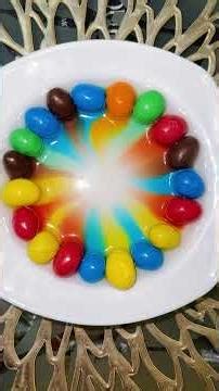 M&M's Rainbow Magic: A Colorful Science Experiment for Kids 🌈