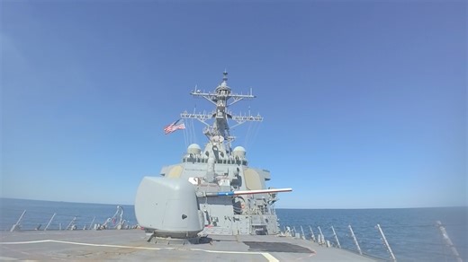 USS Gonzalez (DDG 66) Conducts Live Fire Exercise | US Military Videos