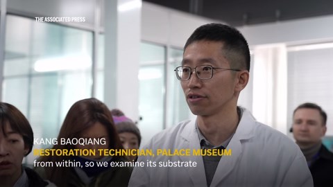 Mixing high-tech and tradition to restore Chinese antiquities at the Forbidden City
