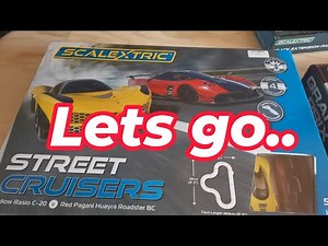 Scalextric for beginners, new layout,.