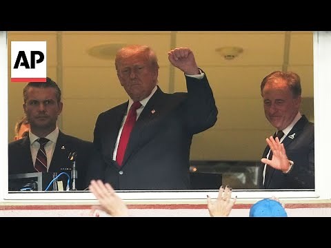 Trump booed at Washington Commanders game?