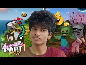 I Making a big Agriculture Farm In the Whole Island 😄. | Minecraft விவசாயம் 🤣 | தமிழ் | #minecraft |