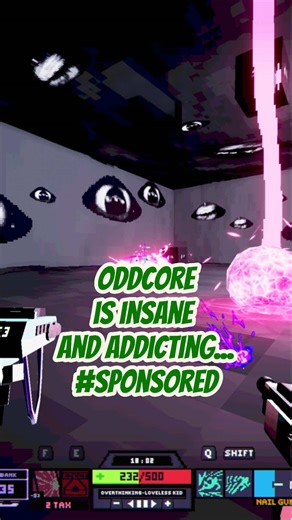 Oddcore is a dreamy rogue-lite FPS where souls are currency, and death is always 5 minutes away. Thanks to Oddcore for sponsoring this video! Its high octane, addictive gameplay loop has you jumping into what are pretty much the backrooms, killing surreal looking enemies, occasionally getting invaded by a bizarre force called the corruption, all the while using the souls you collect to bribe your clock overlord named Timee to add more time to your run, because yeah - you’re constantly fighting a