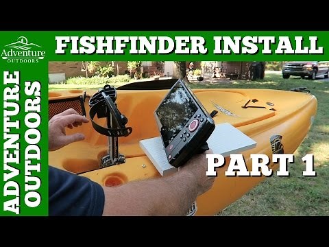 Humminbird Helix 7 Fishfinder Installation On Hobie Outback ~ Part 1