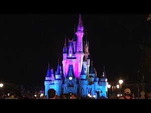 THE KISS GOODNIGHT - Magic Kingdom Closing - Cinderella Castle Goodbye Show