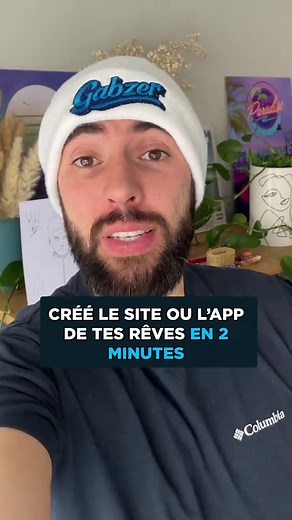 Voici comment tu peux créer l’application ou le site de tes rêves en seulement deux minutes facilement 💻📱 #astuce #pc #ia