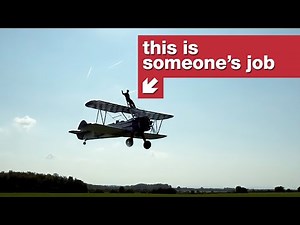 Wingwalking used to be a lot more dangerous