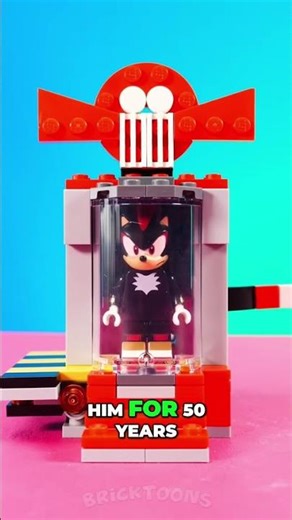 Building LEGO Shadow the Hedgehog: From Box to Imprisonment! #shorts
