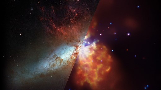 Infrared Universe: Cigar Galaxy (M82) - NASA Science