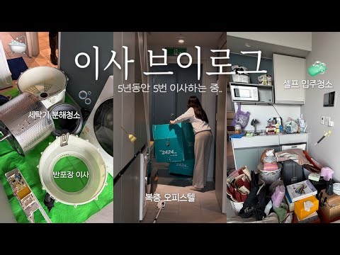 Moving to a new place 🏠 self move-in cleaning | Living alone | SEOUL STUDIO APARTMENT MOVING DAY