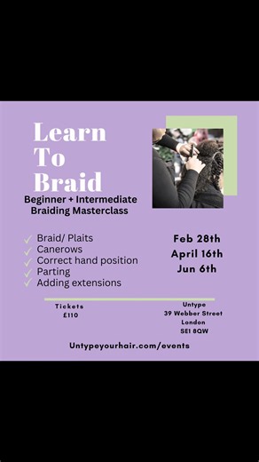 Join the Braid Classes: Learn New Braiding Techniques!