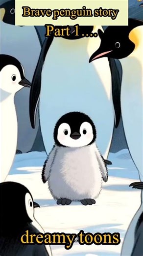 brave penguin 💪#cartoon #funn #animation #cartoonvideo #shortvideo #hindi