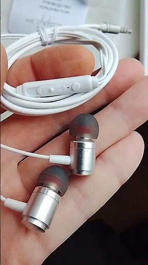 Наушники ARG Earphones Mini Jack White из магазина Сулпак