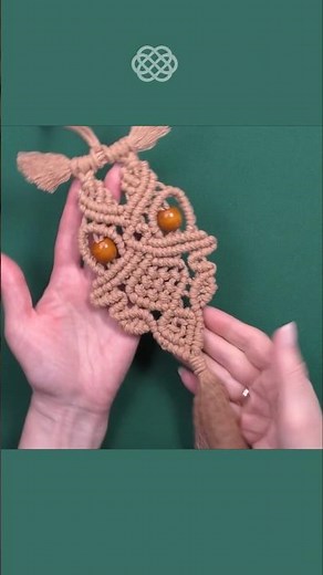 DIY Macramé Owl NEW Pattern #macrame #owl