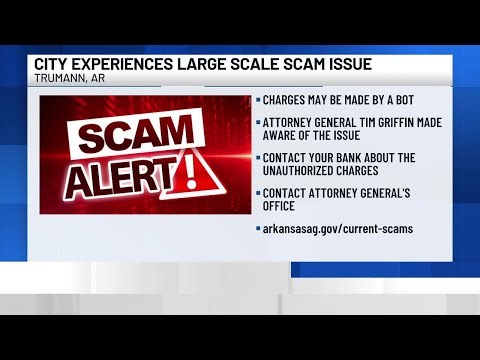 Trumann warns residents of bot scams