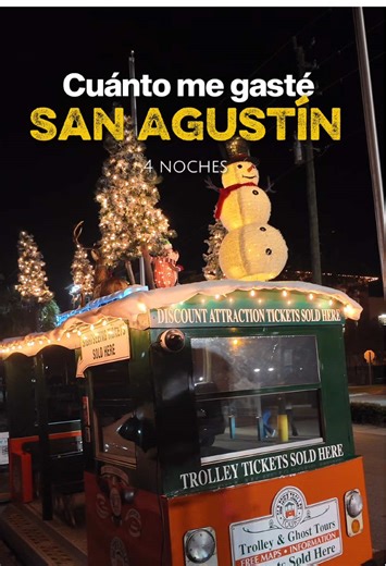 Costo de hotel por 4 noches en San Agustín, Florida