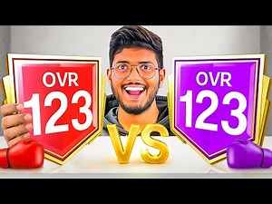 First Ever 123 vs 123 OVR in FC MOBILE!