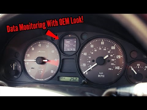 Installing a CANCHECKED Multi-Function Gauge In The NB Miata! [Project 2SJ Ep15]