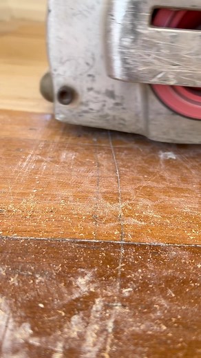 Fixing a BADLY scratched floor! This Tasmanian Oak hardwood timber floor had copped a huge amount of wear and tear with massive scratches rumning accross the boards. Nothing the big machine and edger can’t handle 💪🏻 Three sands were done, starting with 50grit then 80grit and finishing on 100grit. Then 3 coats of Berger-Seidle water based polyurethane was applied in a beautiful flat ultra matt finish 👌🏻 DONE! #floorsanding #timberfloor #hardwoodflooring #hardwoodfloor #hardwoodfloors #floorre