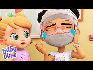 Avery's Boo Boo Wobbly Tooth!! 🦷 Baby Alive Official 🍼 Cartoons for Kids ✨ Kids Videos 💕 #babyalive