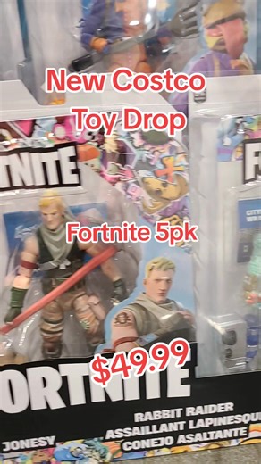 check your local Costco for this new Fortnite bundle 5 pack of 6" figures, including a bonus item! $49.99 for the set #toys #costco #fortnite #actionfigures #collection #videogame #playstation | The Figure Fanatic
