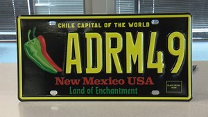 New Mexico chile license plate wins national award