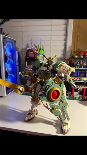 I love the original mech for its accuracy, but I love the upgrades that have been included in the legacy version. What do you guys think? #lego #ninjago #nerd #afol