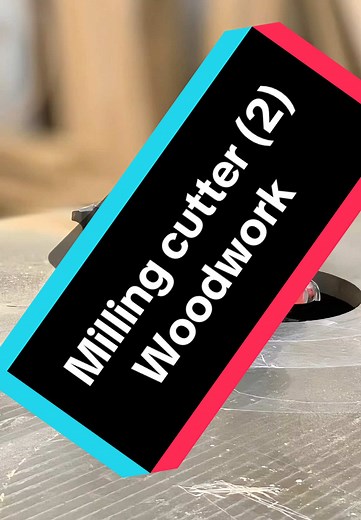 milling cutter (2)🪵 As I promised we will see all the milling cutters together🤝👍 #woodwork #woodworking #carpenter #wood #joinery #carpentry #tool #نجارة #معدات #نجار #woodworker #woodshop #woodart