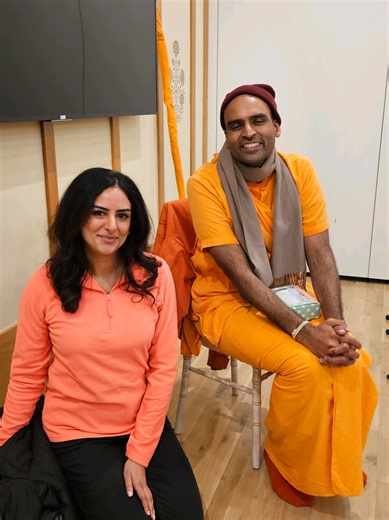 Always feel so peaceful going to the mandir 🙏🏼😊 #iskon #bhaktivedantamanor #mandir #temple #service