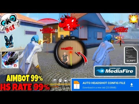 🔥Free Fire Auto Headshot Config File🎯🌠 Macro Aimbot + No Recoil Regedit ‼️ Antiban VIP Script 👽