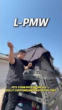 Fits Your Pickup & SUV | Fully Customizable Roof Top Tent #campingaccessories #outdoorgearreview