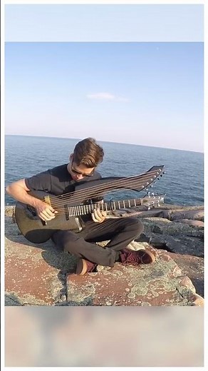 Explore new possibilities with the Synergy X20 Harp Guitar from Emerald.