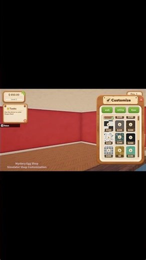 Customization Feature - Your egg shop, your way !