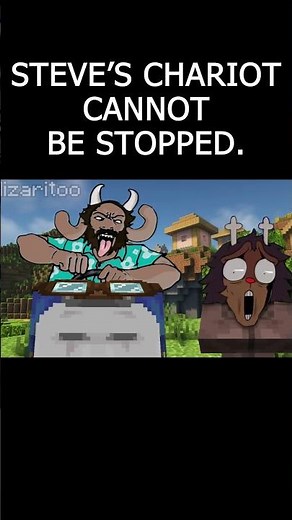 Asgore Runs Over a Villager #minecraft